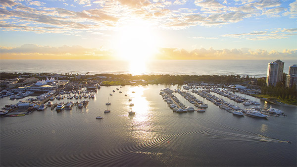 Marina Mirage to Southport Yacht Club