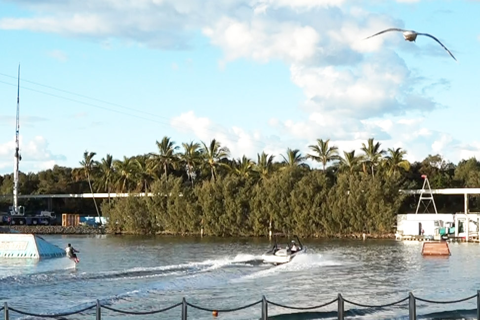 Sea World Thunder Lake Stunt Show